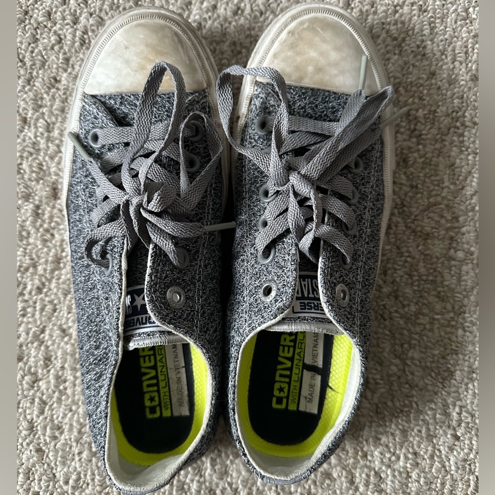 Converse Chuck Taylor All Star II mesh sneakers in charcoal gray